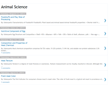 Tablet Screenshot of animalscience-info.blogspot.com