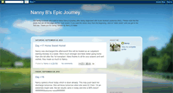 Desktop Screenshot of nannybsepicjourney.blogspot.com