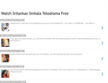 Tablet Screenshot of freeteledrama.blogspot.com