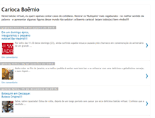 Tablet Screenshot of cariocaboemio.blogspot.com