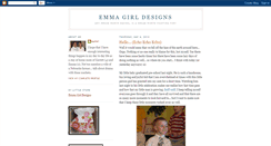 Desktop Screenshot of emmagirldesigns.blogspot.com