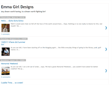 Tablet Screenshot of emmagirldesigns.blogspot.com