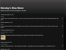 Tablet Screenshot of mondaysbluemoon.blogspot.com