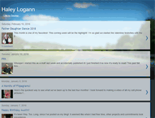 Tablet Screenshot of haleylogann.blogspot.com