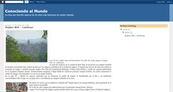 Desktop Screenshot of conociendo-al-mundo.blogspot.com