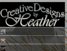 Tablet Screenshot of creativedesignsbyheather.blogspot.com
