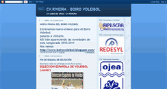 Desktop Screenshot of clubvoleibolriveira.blogspot.com