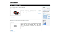 Desktop Screenshot of gadget-sharing.blogspot.com