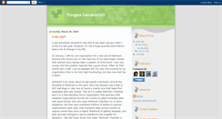 Desktop Screenshot of pangeageneration.blogspot.com