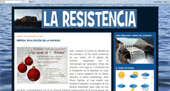 Desktop Screenshot of elblogdelaresistencia.blogspot.com