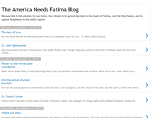 Tablet Screenshot of americaneedsfatima.blogspot.com