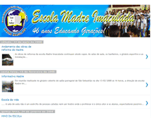 Tablet Screenshot of escolamadreimaculada.blogspot.com