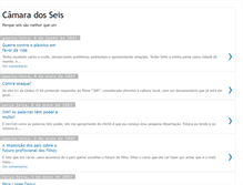 Tablet Screenshot of camaradoseis.blogspot.com