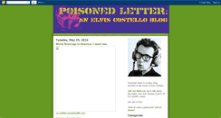 Desktop Screenshot of poisonedletter.blogspot.com