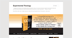 Desktop Screenshot of experimentaltheology.blogspot.com