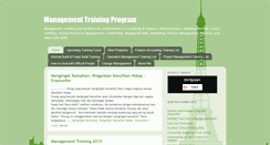 Desktop Screenshot of management-trainings.blogspot.com