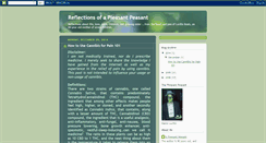 Desktop Screenshot of apleasantpeasant.blogspot.com