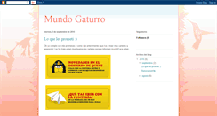 Desktop Screenshot of blogdegaturro.blogspot.com