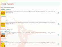 Tablet Screenshot of blogdegaturro.blogspot.com