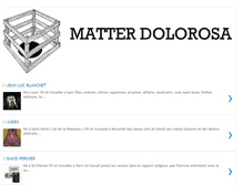 Tablet Screenshot of matter-dolorosa.blogspot.com