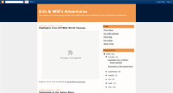 Desktop Screenshot of erinandwillsadventures.blogspot.com