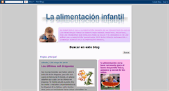 Desktop Screenshot of anita-alimentacioninfantil.blogspot.com