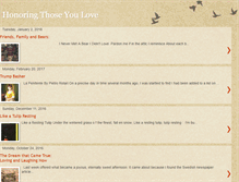 Tablet Screenshot of honoringthoseyoulove.blogspot.com