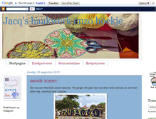 Tablet Screenshot of jacqshaakwerkenzohoekje.blogspot.com
