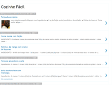 Tablet Screenshot of cozinheirododia.blogspot.com