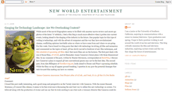 Desktop Screenshot of newworldentertainment.blogspot.com