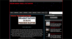 Desktop Screenshot of prediksiangkatogeljituterbaru.blogspot.com