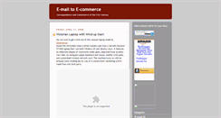 Desktop Screenshot of emailtoecommerce.blogspot.com