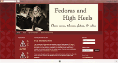 Desktop Screenshot of fedorasandhighheels.blogspot.com