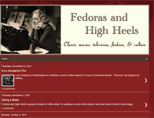 Tablet Screenshot of fedorasandhighheels.blogspot.com