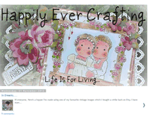 Tablet Screenshot of happilyevercrafting.blogspot.com