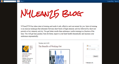 Desktop Screenshot of nylean25blog.blogspot.com