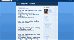 Desktop Screenshot of birds-of-a-feather.blogspot.com