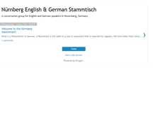 Tablet Screenshot of nuernbergstammtisch.blogspot.com