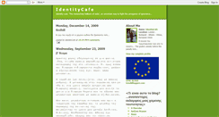 Desktop Screenshot of identitycafe.blogspot.com