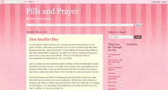 Desktop Screenshot of pillsandprayer.blogspot.com