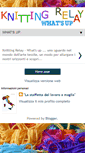 Mobile Screenshot of knittingrelay-whatsup.blogspot.com