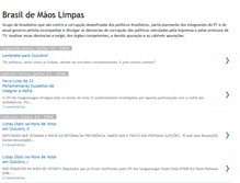 Tablet Screenshot of brasildemaoslimpas.blogspot.com