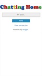 Mobile Screenshot of chattinghome.blogspot.com