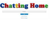 Tablet Screenshot of chattinghome.blogspot.com
