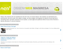 Tablet Screenshot of dissenywebmanresa.blogspot.com