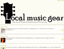 Tablet Screenshot of localmusicgearevents.blogspot.com