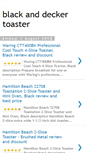 Mobile Screenshot of blackanddecker-toaster.blogspot.com
