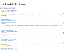 Tablet Screenshot of blackanddecker-toaster.blogspot.com