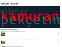 Tablet Screenshot of kamuranpekcetin.blogspot.com