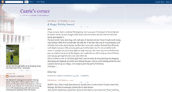 Desktop Screenshot of carriessharingplace.blogspot.com